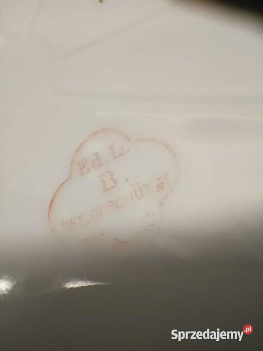 Stara porcelana sygn Misapaterawaza na cukierki Gniezno