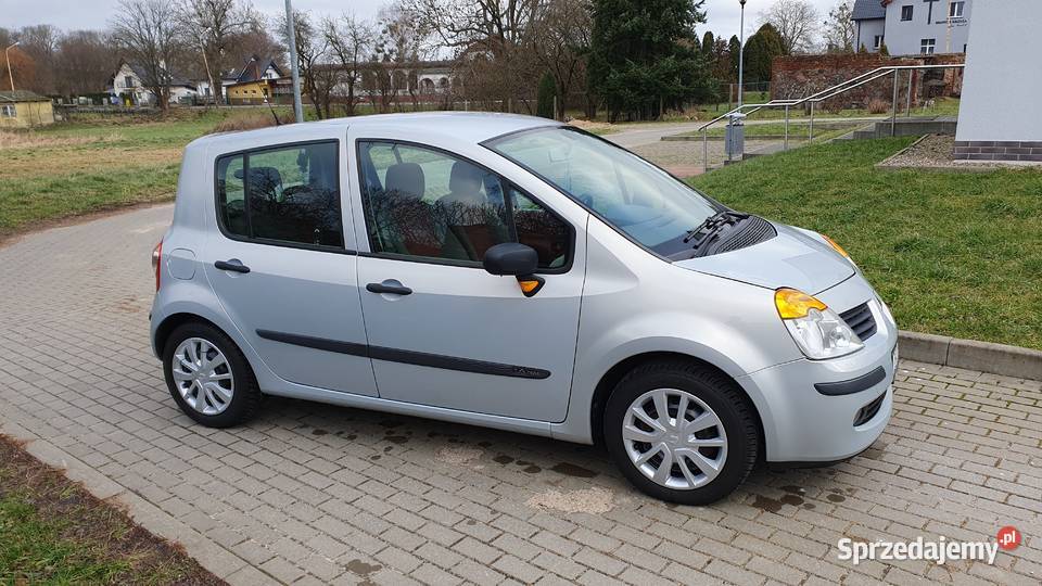Renault Modus 16 16v LPG 2005r zachodniopomorskie Stargard