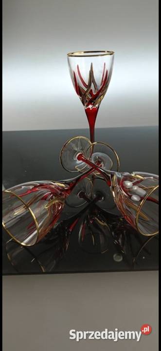 Okazja Kieliszki Murano lubuskie Cybinka