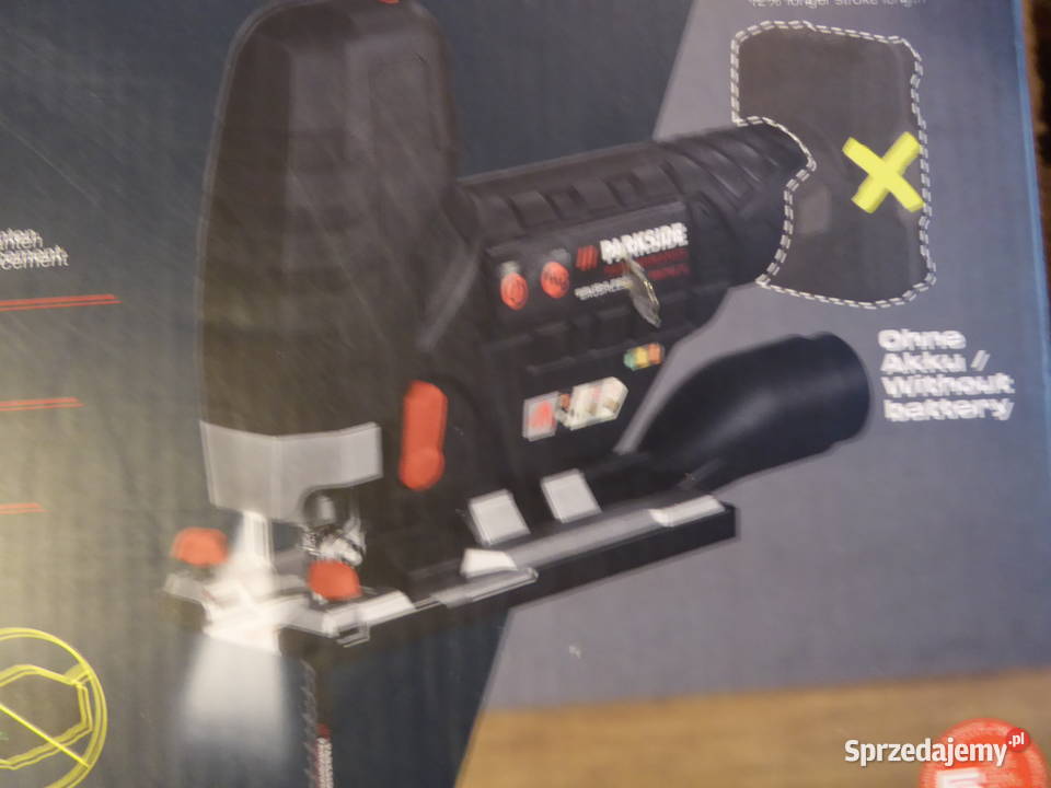 Nieużywana wyrzynarka Parkside Performance Olsztyn