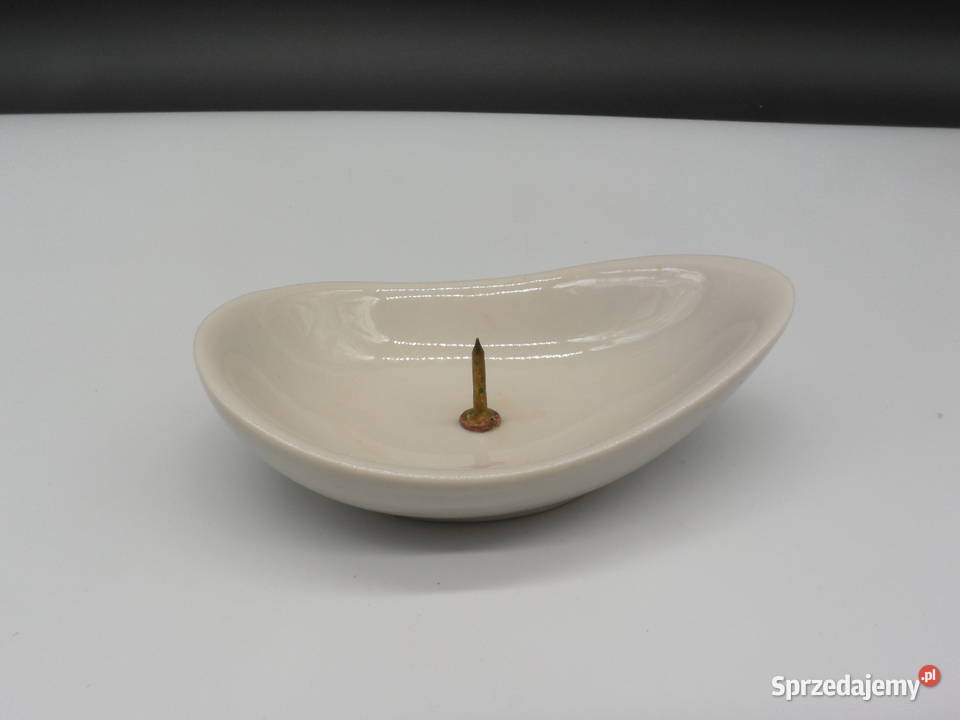 Porcelanowy świecznik Helmut Krger wielkopolskie