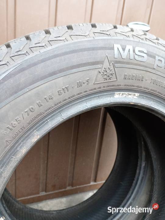 Opony Zimowe 165x70r14 Uniroyal The Rain Bieżnik zima Włocławek sprzedam