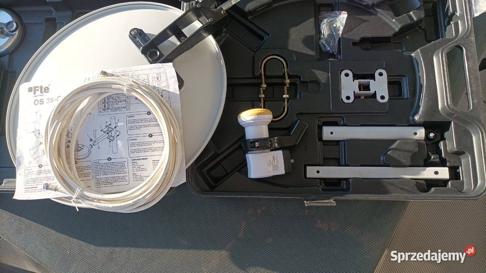 Antena satelitarna kamper tir Opole Lubelskie