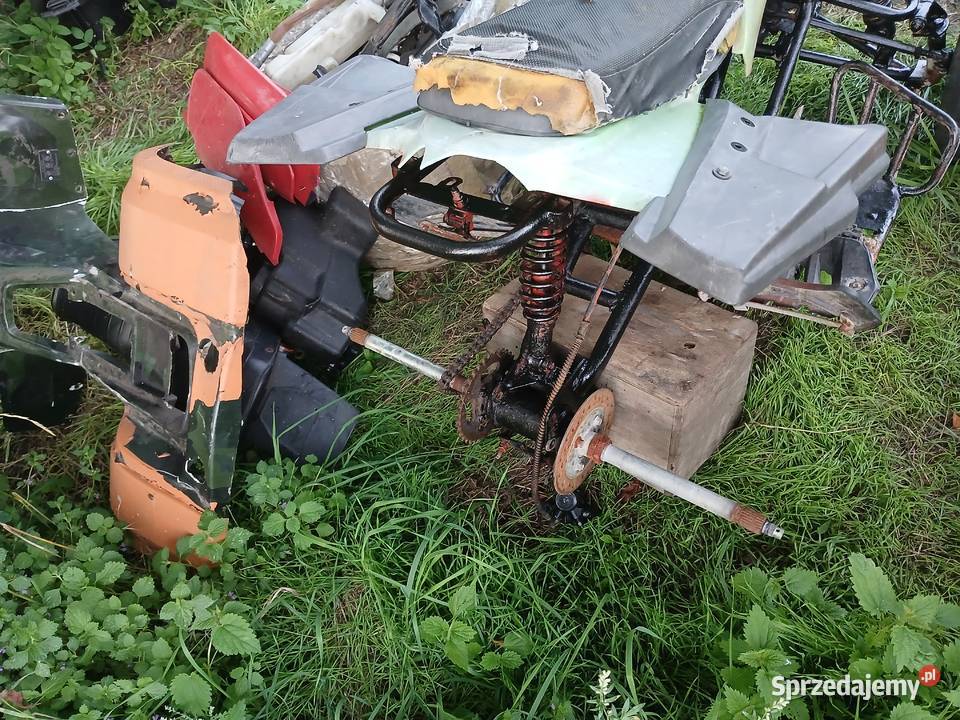 Quad rama części wzmacniacz i różne Jatki