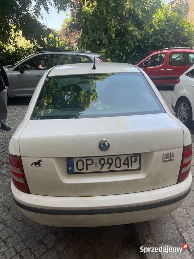 SKODA FABIA 2008 białastan średni