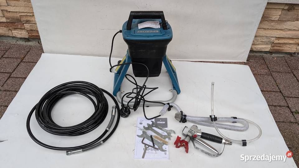 Pistolet malarski agregat Erbauer EAPS600 małopolskie Jadowniki