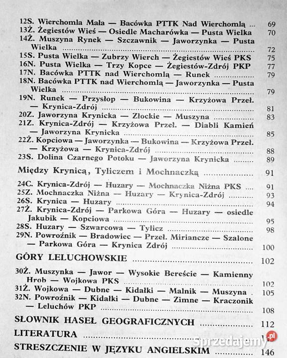 Beskid Sądecki Pasmo Jaworzyny Krynickiej A Chełm