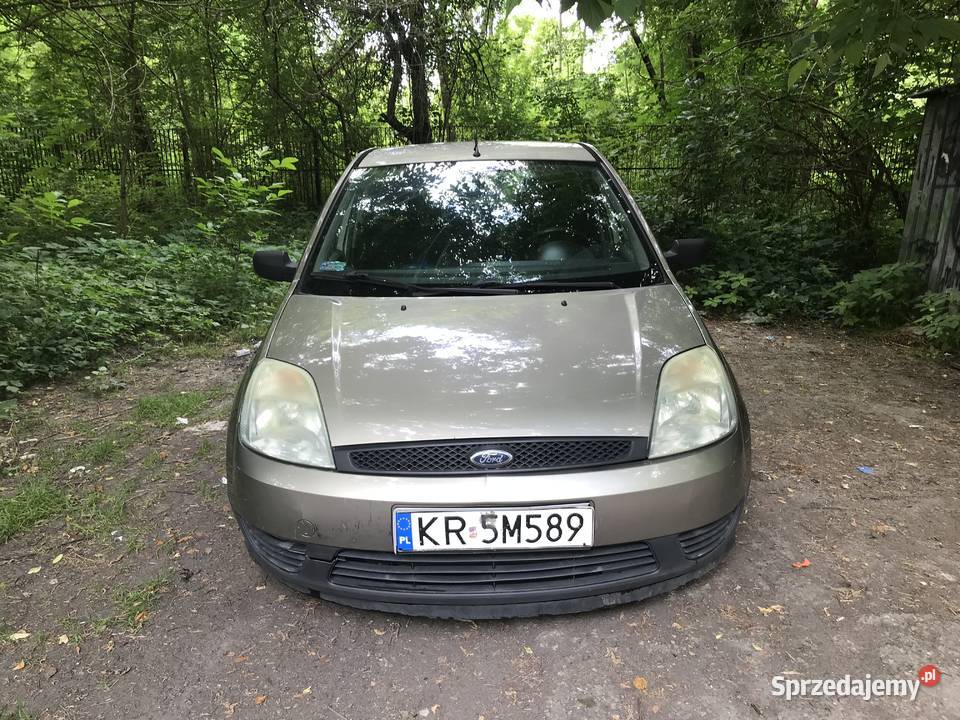 Ford Fiesta 2004 125 przebieg 180 000 nieuszkodzony małopolskie Kraków