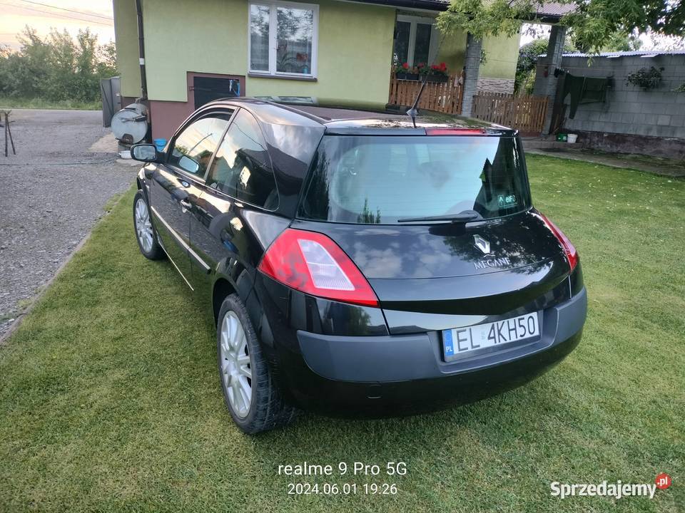 Renault Megan 1616v benzyna nieuszkodzony Łódź