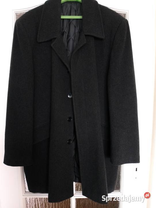 Płaszcz męski EXELLENT czarny kurtka jesionka czarny wielkopolskie Złotniki