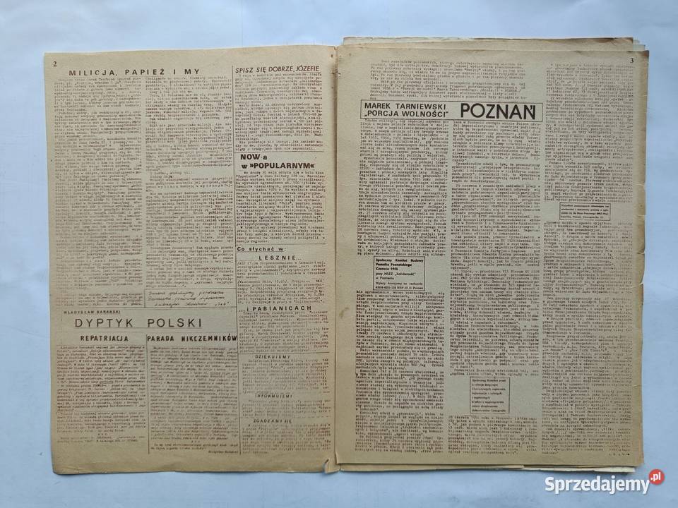 Solidarność z Gdańskiem 2829 30 z 1981r i gazeta pomorskie Gdynia