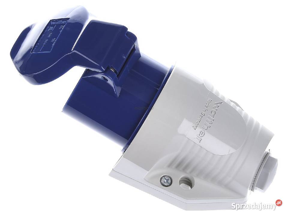 Gniazdo naścienne 32A 3P 6H Walther 130 306 Wyszków