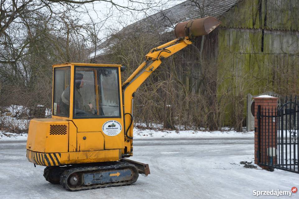 Minikoparka mini koparka KOMATSU PCO5 15T 1992r Złoczew