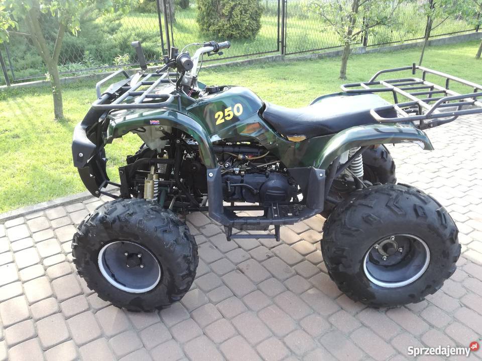 Okazja Quad 250 pług nowy akumlator małopolskie