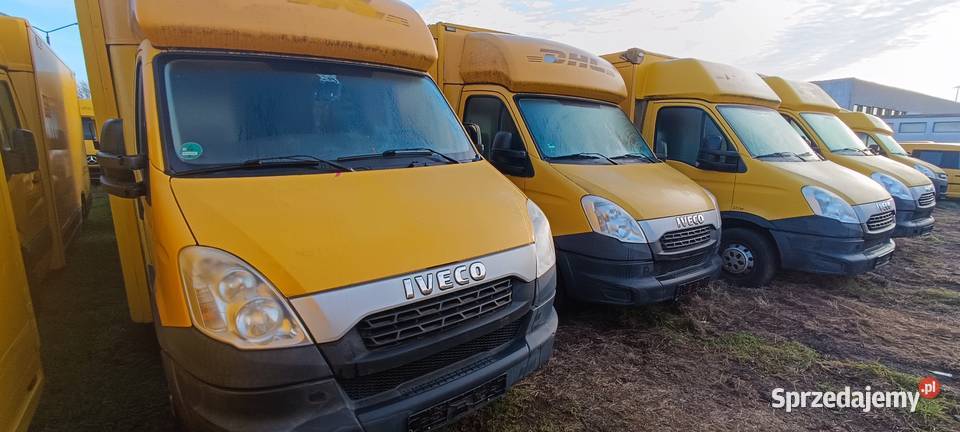 Iveco Daily 2012 pocztowy regały foodtruck dolnośląskie Wałbrzych