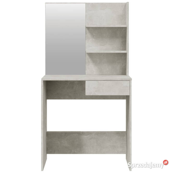 Zestaw z toaletką szarość betonu 745x40x141 Warszawa