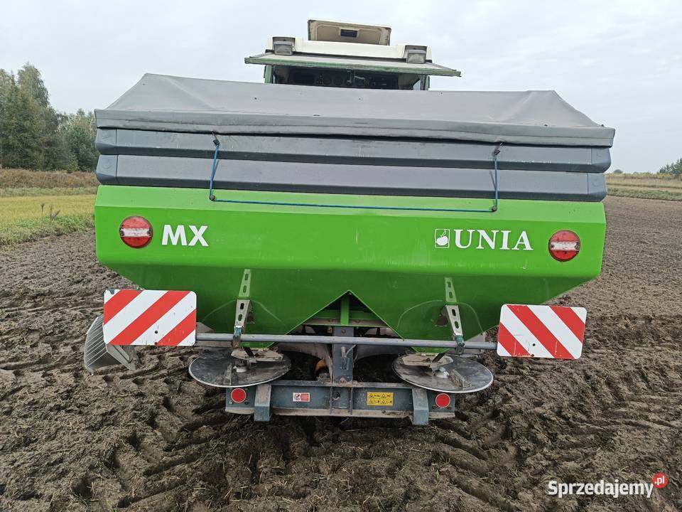 Rozsiewacz nawozów Unia MX 2500 nieuszkodzony Leśniaki