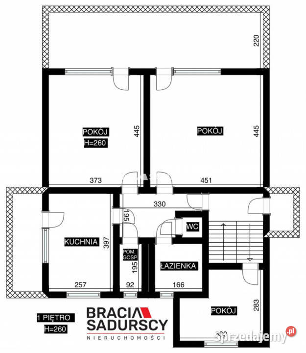 sprzedaży domu wolnostojącego 230m2 Kraków 10865zł/m2