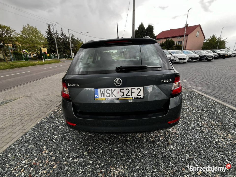 koda Fabia Skoda Fabia III 10MPI Lift 2019r Led mazowieckie
