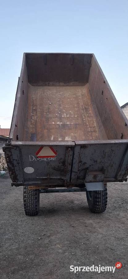 Przyczepa skorupa jednoosiowa 8t duchesne Biała Podlaska