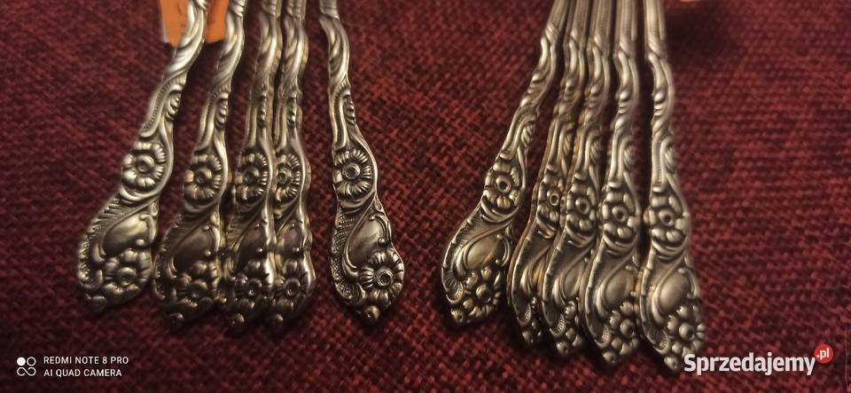 Platerowe łyżeczki do kawki
Syg Nils Johan E P N Gdańsk sprzedam