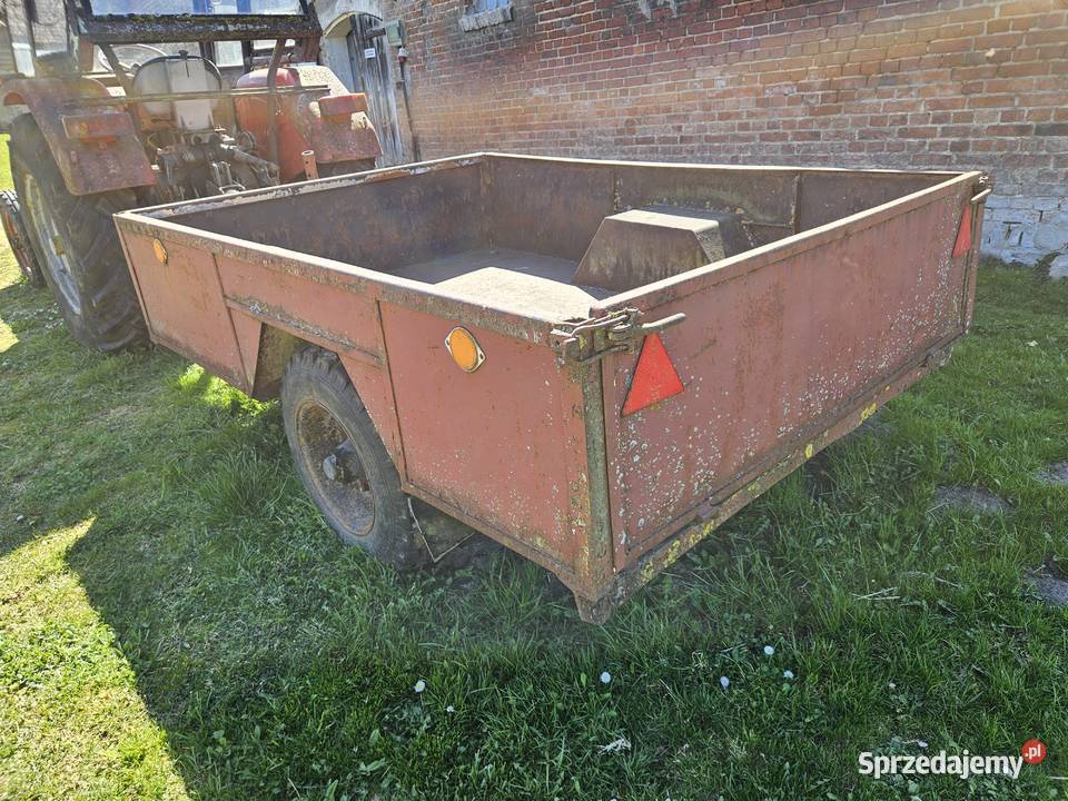 Przyczepa rolnicza jednoosiowa Elbląg