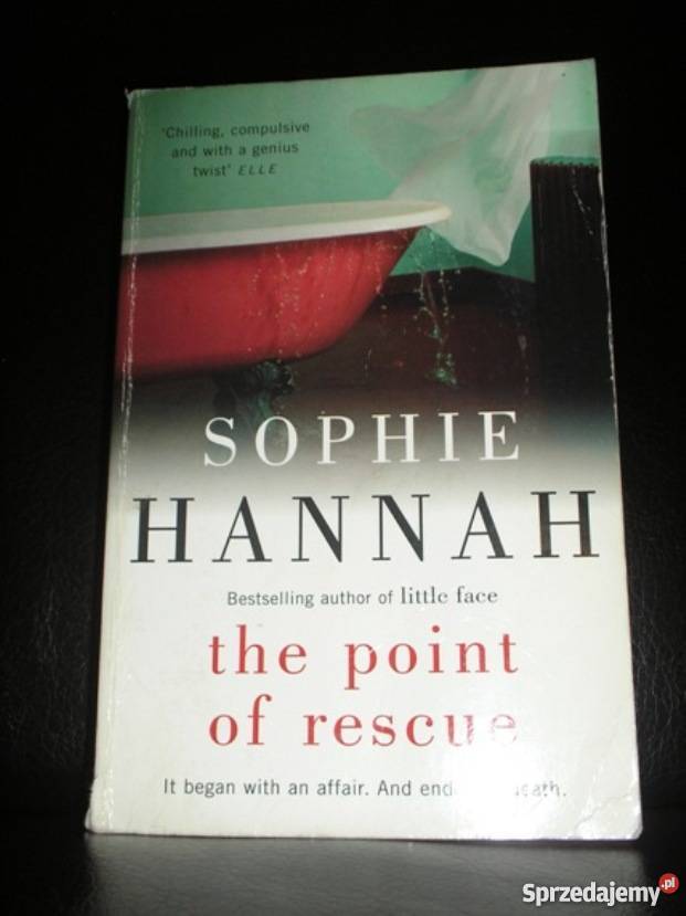 Sophie Hannah The point of rescue w oryginale małopolskie Kraków