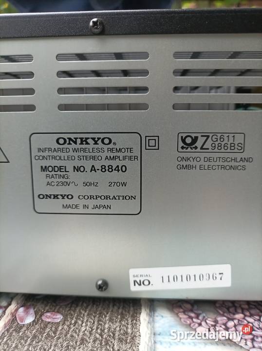 Onkyo A8840 wzmacniacz Japan vintage