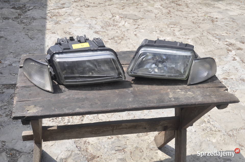 Reflektory Audi A4 B5 Lampy Parę Valeo Bosch