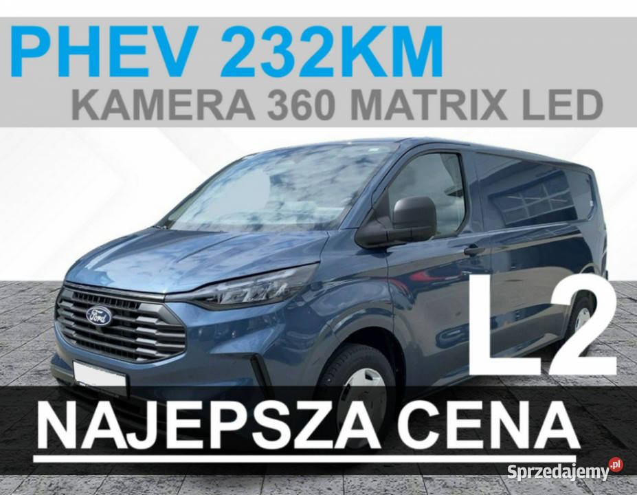 Ford Transit Custom PHEV 232 Hybryda Plugin ASR (kontrola trakcji) Ford Szczecinek