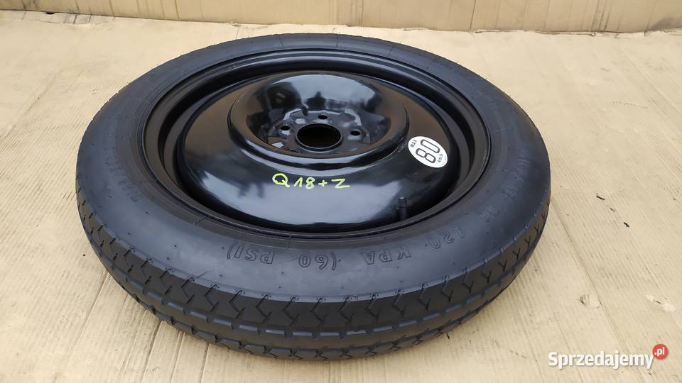 Koło dojazdowe NISSAN QASHQAI I J10 II J11 R18 Miejska Górka