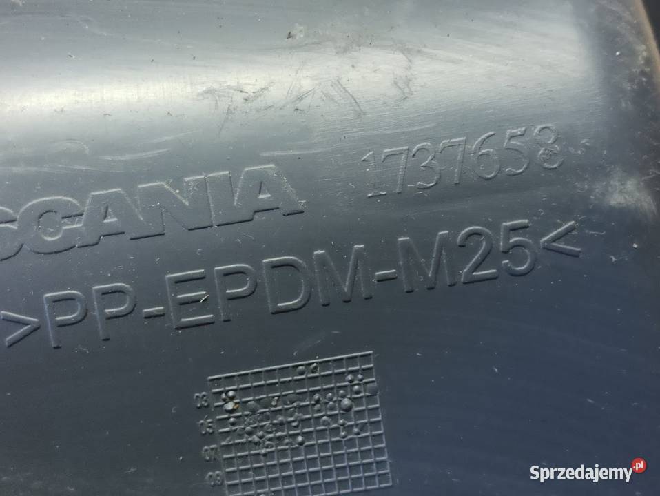 Osłona Obudowa pod Kierownicę Scania 4 R 1737658 ciężarowe Wyposażenie wnętrza Pleszew sprzedam