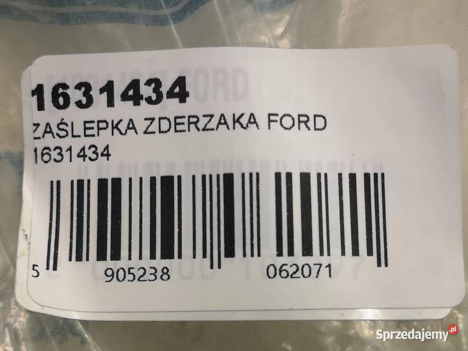 ZAŚLEPKA TYLNEGO ZDERZAKA FORD TRANSIT 19851991