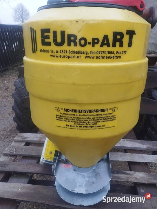 Siewnik do poplonów Europart nieuszkodzony Siewniki i sadzarki Dankowice Trzecie