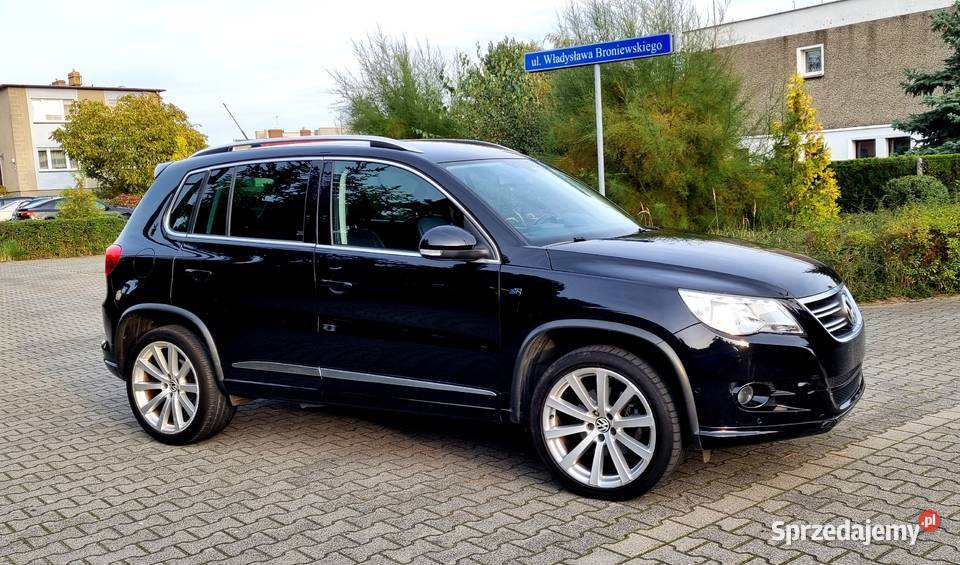 Volkswagen Tiguan Rline Automat serwisowany w ASO Motoryzacja Leszno sprzedam