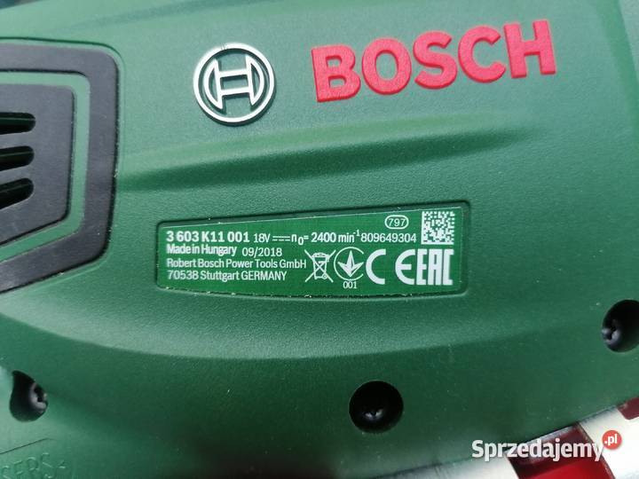 Wyrzynarka Bosch zasilanie akumulatorowe PST 18 śląskie Szczerbice