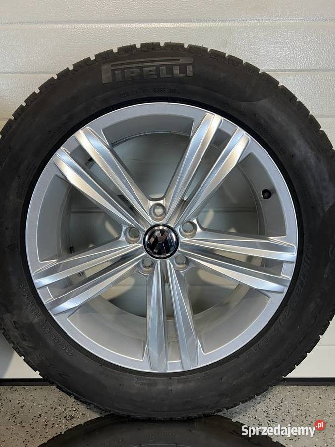 Oryginalne koła zimowe FELGI 18 VW Tiguan II Wrocław sprzedam