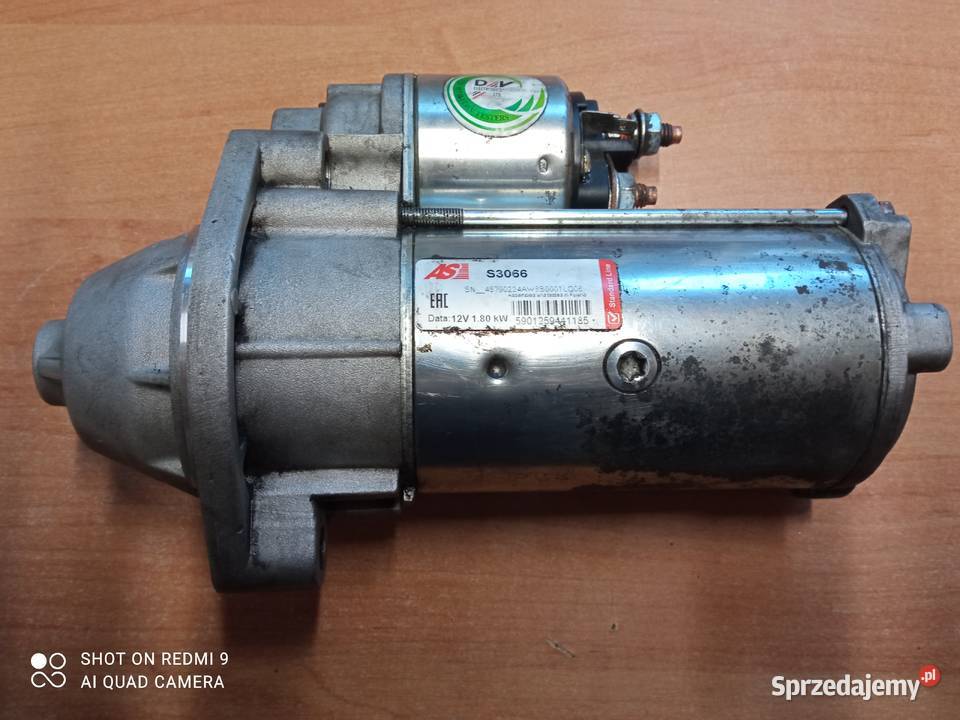 Rozrusznik AS S3066 VW SkodaAudi Seat 19 TDI osobowe Pozostałe Oleszyce
