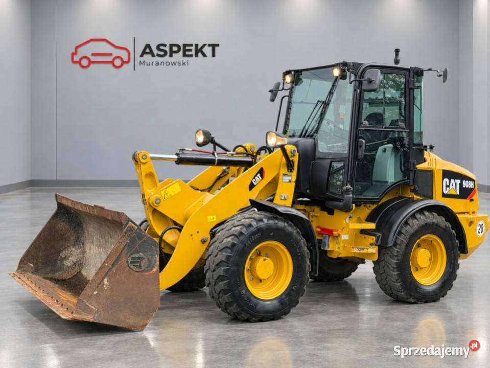 kompaktowa Cat 908H2 Caterpillar 908H Ładowarka Skępe sprzedam