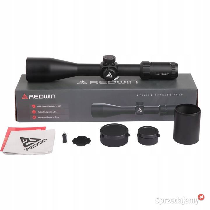 Luneta REDWIN Optics Seasons 624X50 FFP red win Kółka sprzedam