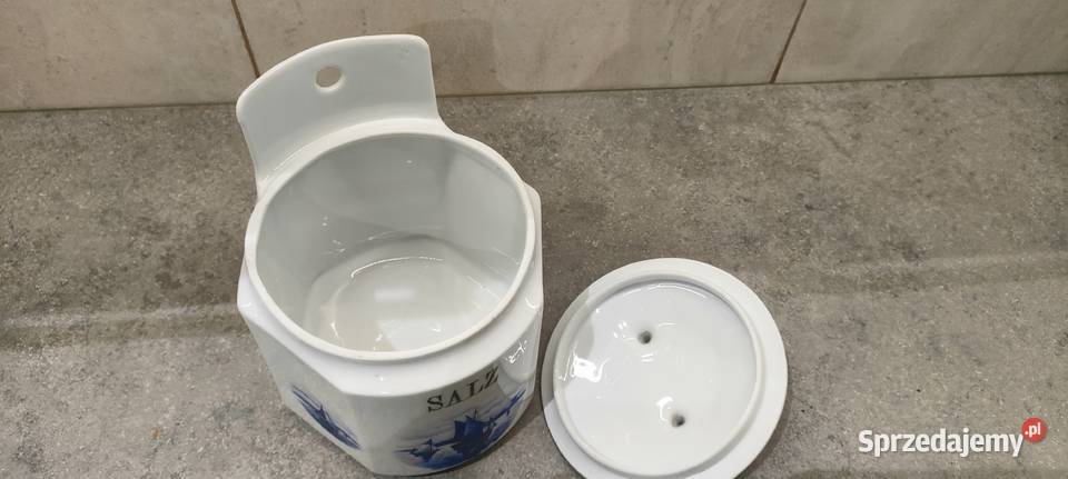 porcelanowa solniczka na ścianę Siemianowice Śląskie