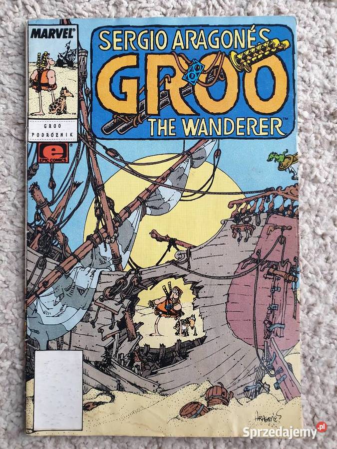 Sergio Aragones Groo the Wanderer Groo Podróznik pomorskie