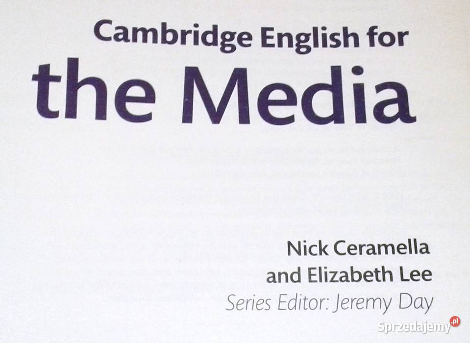 Cambridge English for the Media N Ceramella E lubelskie Chełm