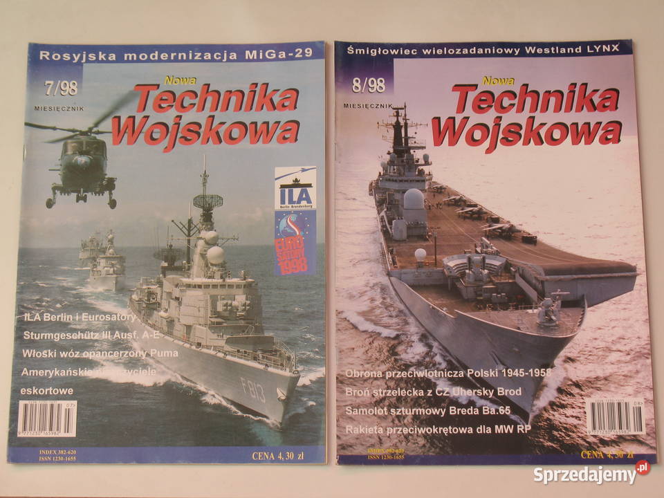Technika Wojskowa 13 i 612 rocznik 1998 Kraków sprzedam