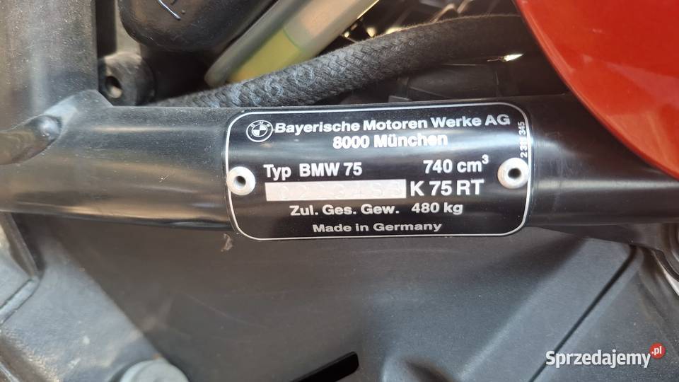 BMW K75 RT Kłobuck