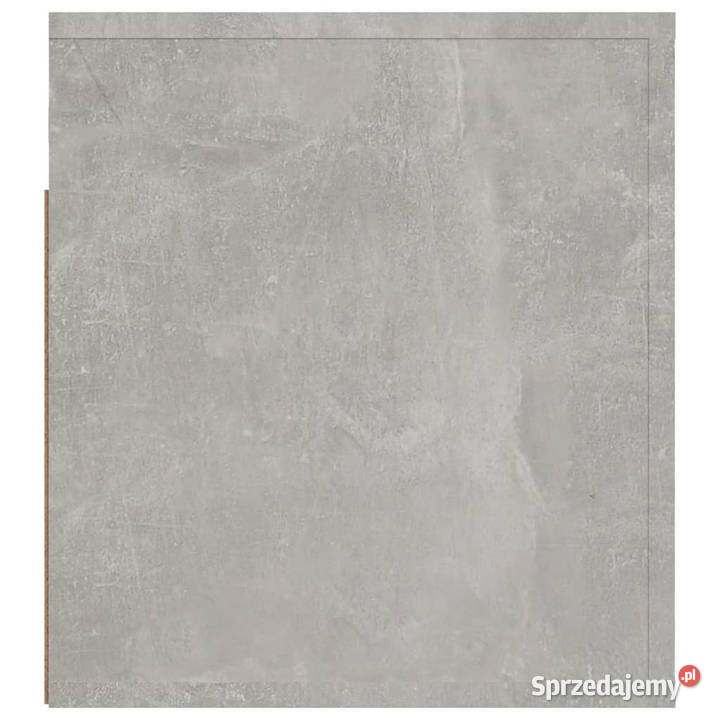 Szafka nocna wisząca 50x36x40 szarość betonu