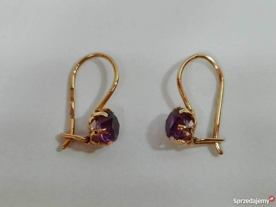 Złote kolczyki p583