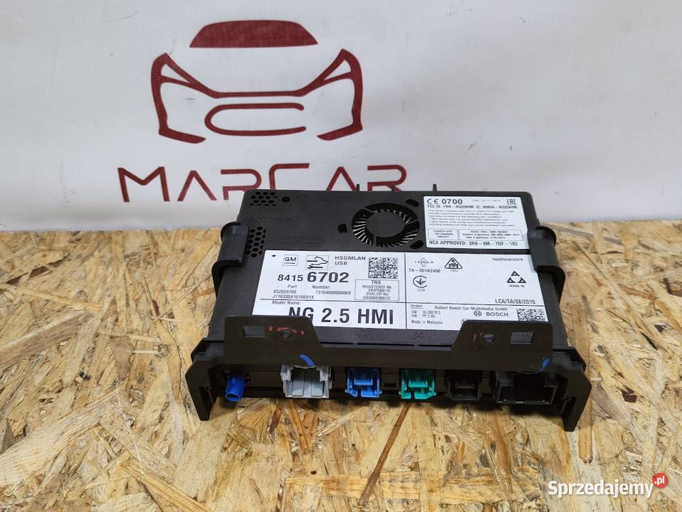 Moduł Sterownik Radia Nawigacji Opel Mokka X osobowe Pleszew