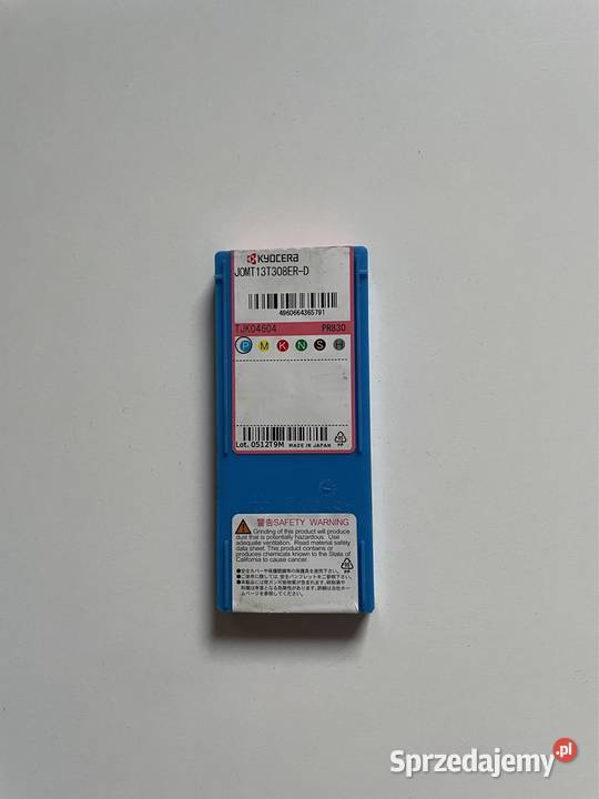 Płytki KYOCERA JOMT13T308ERD PR830 Czarnożyły sprzedam