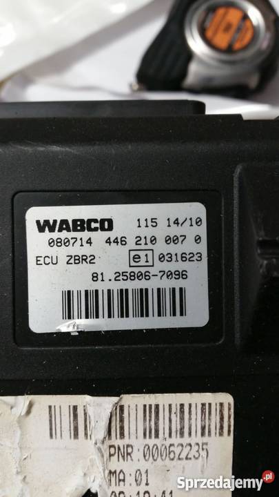 WABCO 4462100070 ZBR 2 MAN 81258067096 opolskie Rzędowice